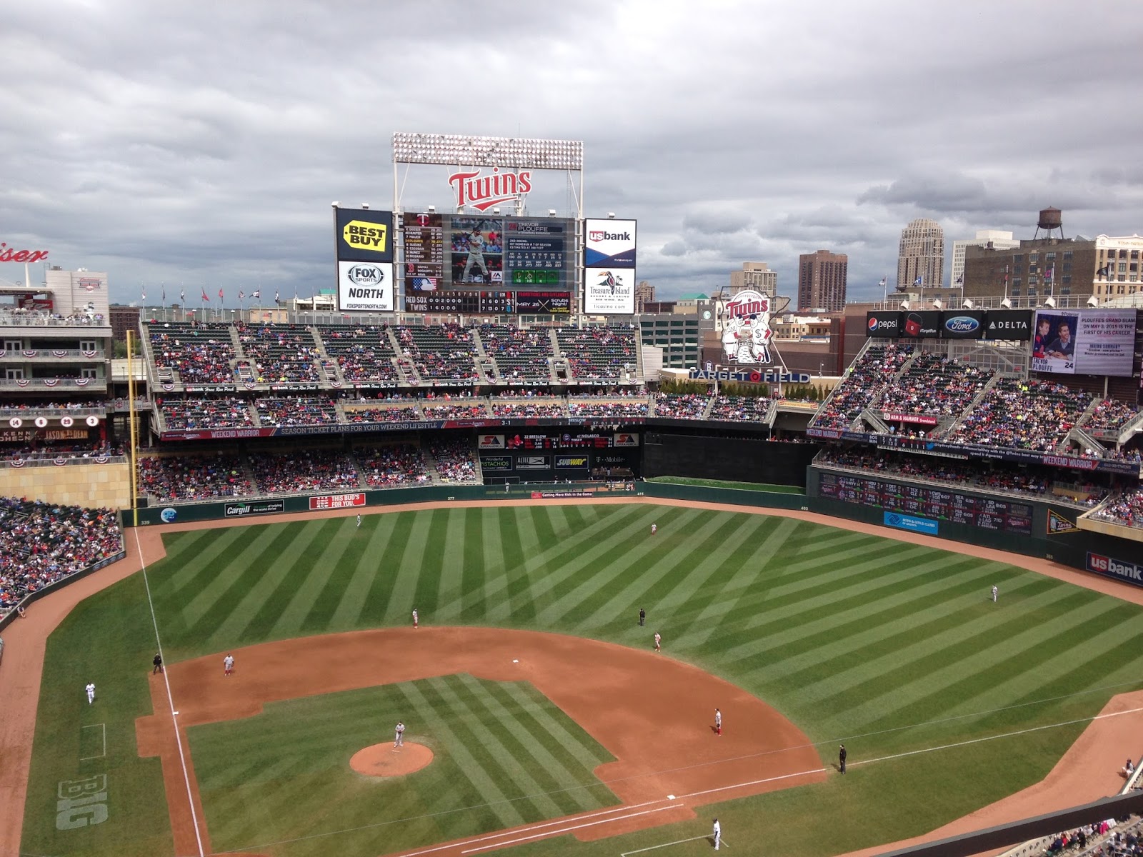 You are currently viewing Minnesota Twins at Target Field, Minneapolis
