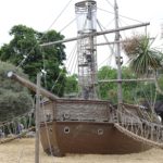 Summer in England: Princess Diana Memorial Playground in Kensington Gardens, London