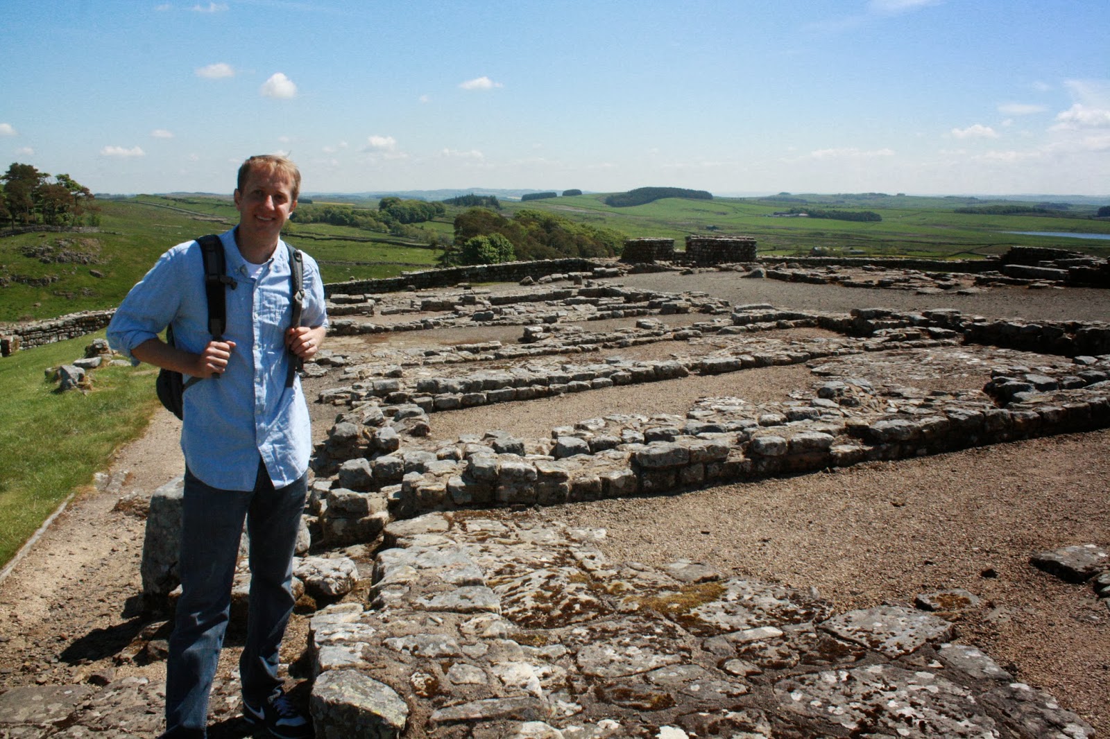 You are currently viewing Housesteads Roman Fort on Hadrian’s Wall in Northumberland National Park, England