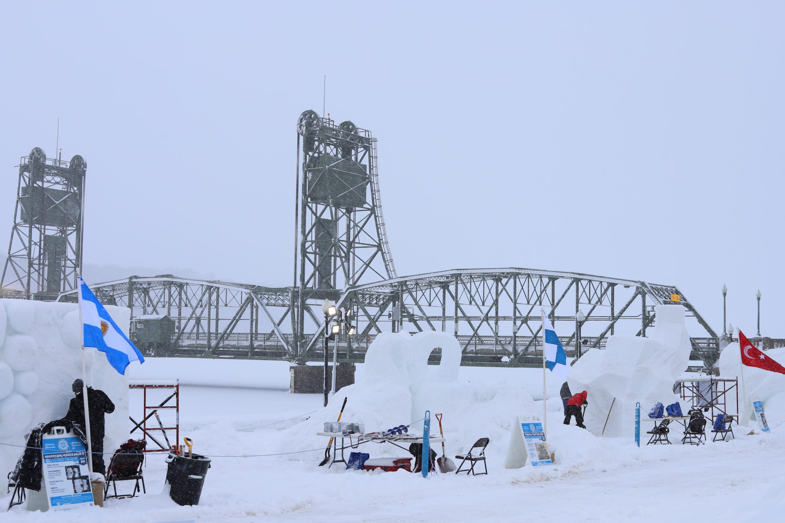 You are currently viewing 2023 World Snow Sculpting Championship in Stillwater, Minnesota