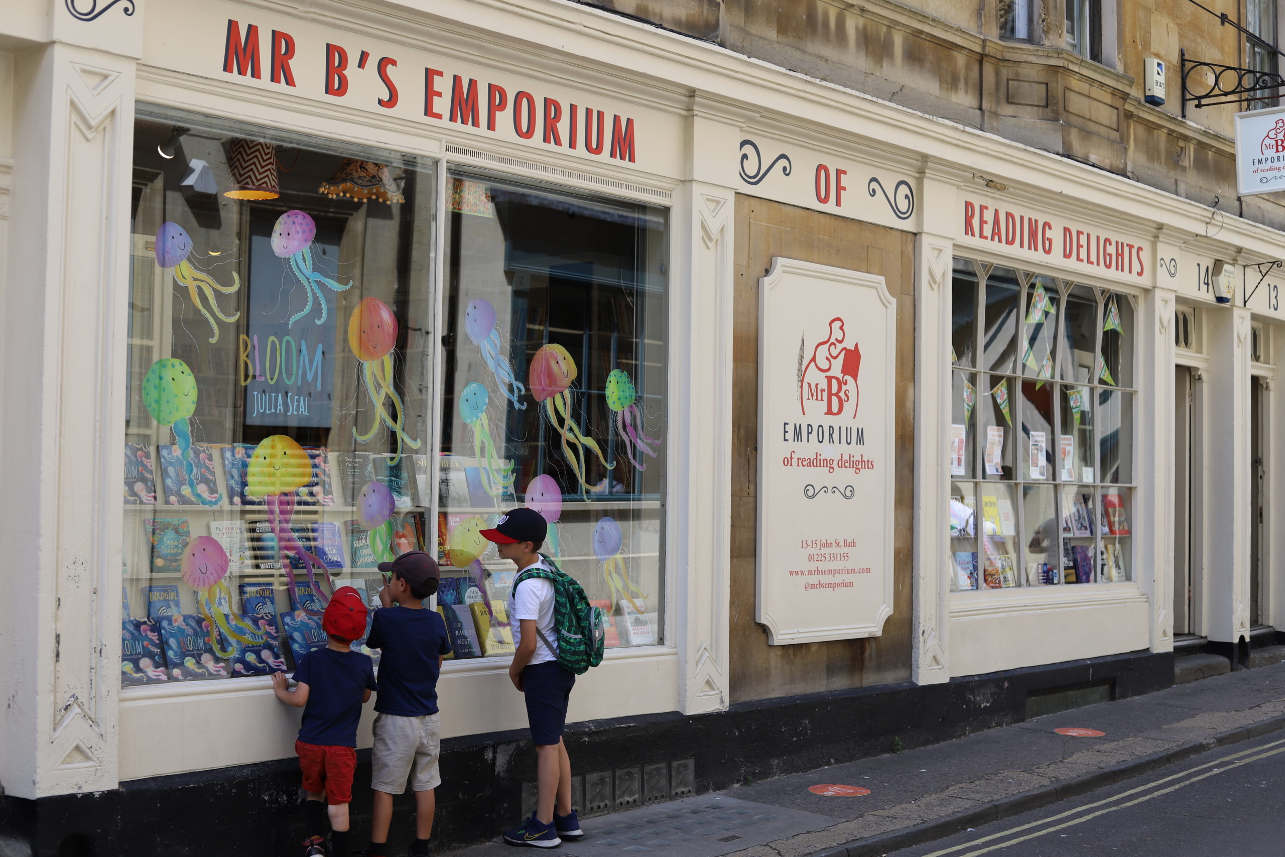 You are currently viewing Summer in England: Mr. B’s Emporium of Reading Delights in Bath